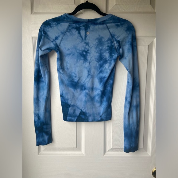 Lululemon Swiftly Tech Tie Dye Long Sleeve Size 2 - Picture 3 of 3